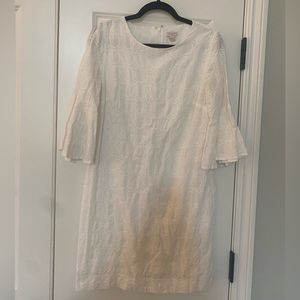 J. Crew white eyelet dress, size small